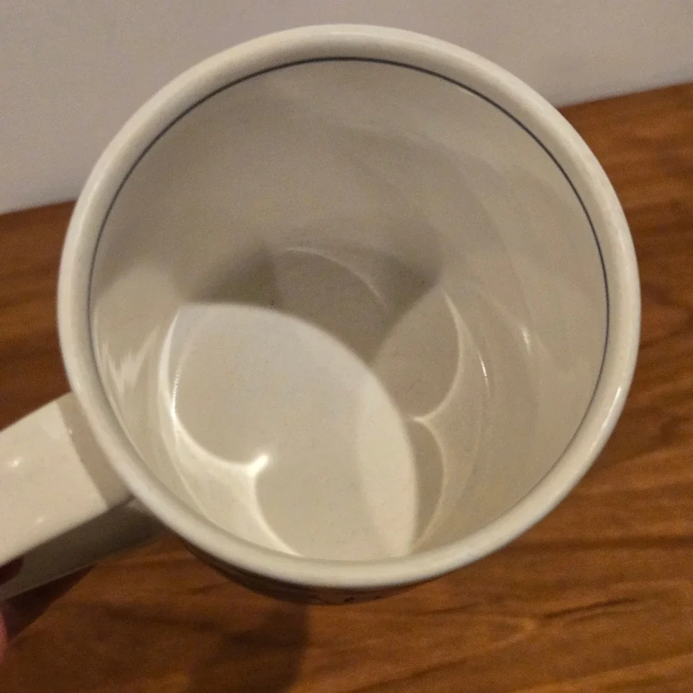 Mikasa Intaglio Arabella CAC01 Stoneware Jumbo Coffee Mug 4
